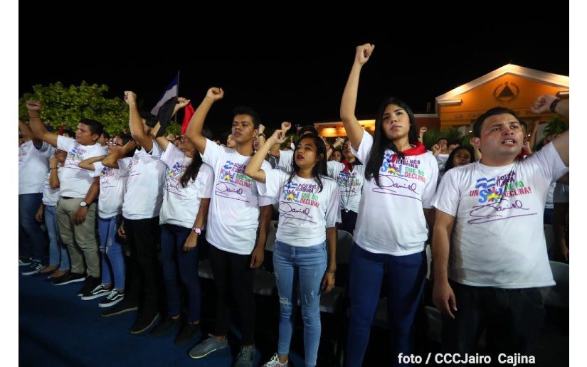 juventud sandinista.nicaragua